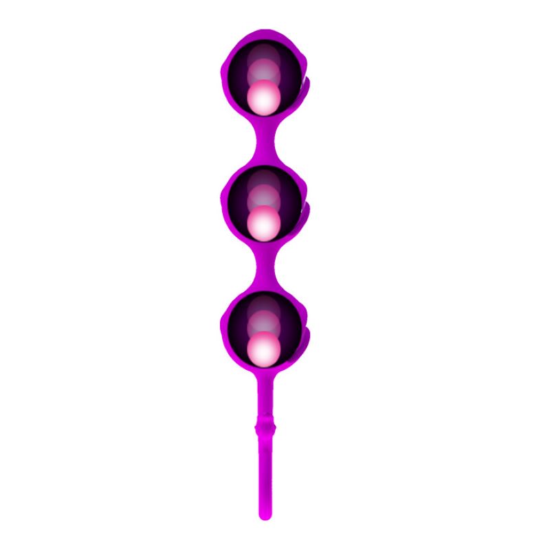 Titreşimli Anal Vajinal Plug Zevk Topları - Görsel 2