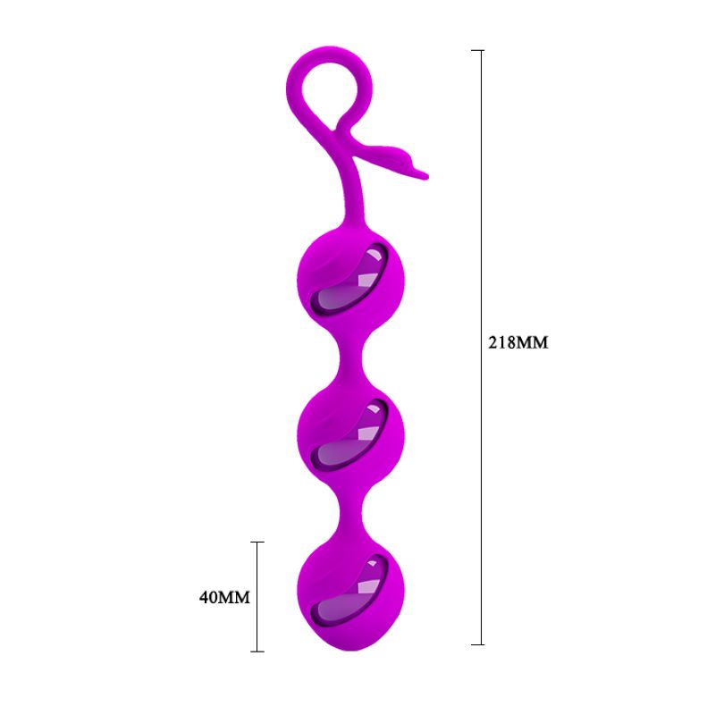 Titreşimli Anal Vajinal Plug Zevk Topları - Görsel 3