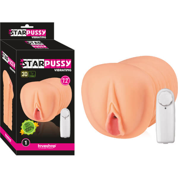Star Pussy 7.2” Realistik Vajina