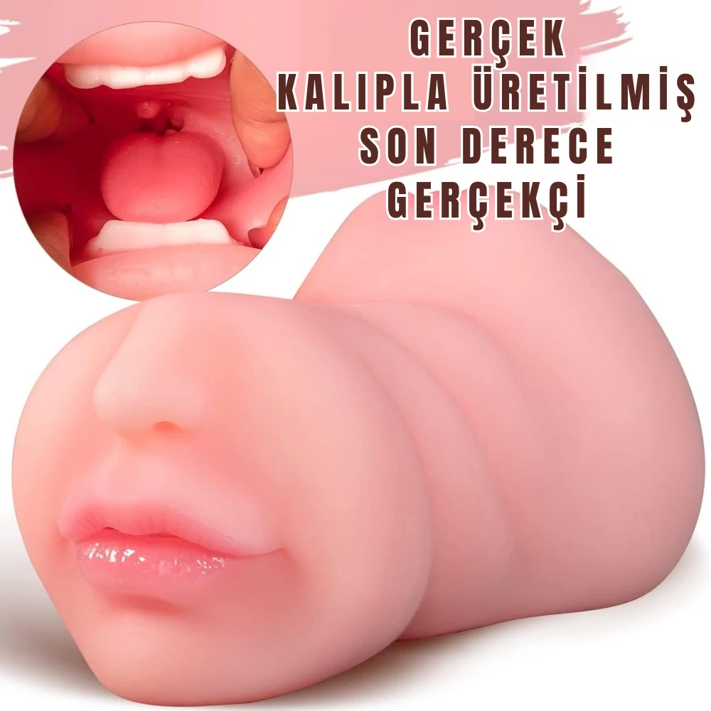 Premium Mastürbatör Oral Anal Vajinal - Görsel 5