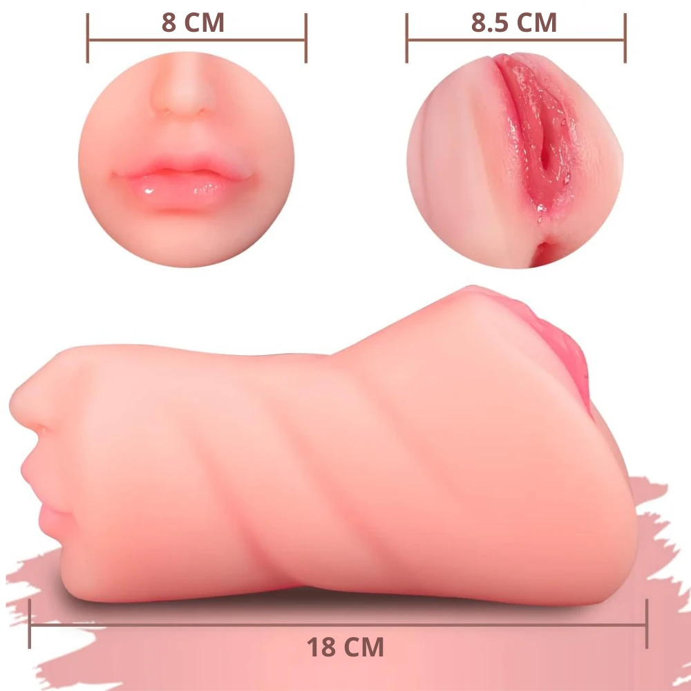 Premium Mastürbatör Oral Anal Vajinal - Görsel 7