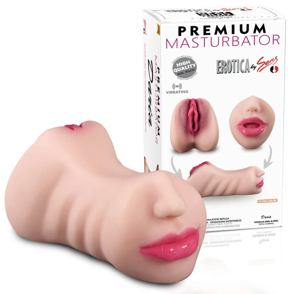 Premium Mastürbatör Oral Anal Vajinal